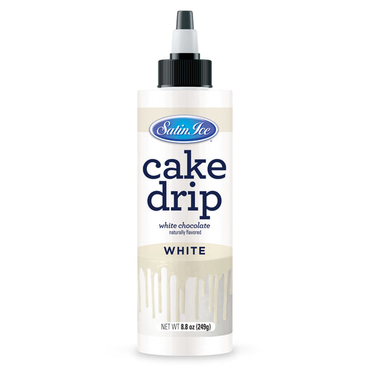 Satin Ice White Cake Drip - 8.8 oz Bottle