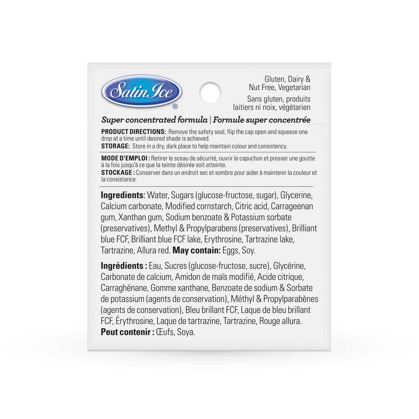 Satin Ice Pastel Food Color Gel, 5 Count Kit