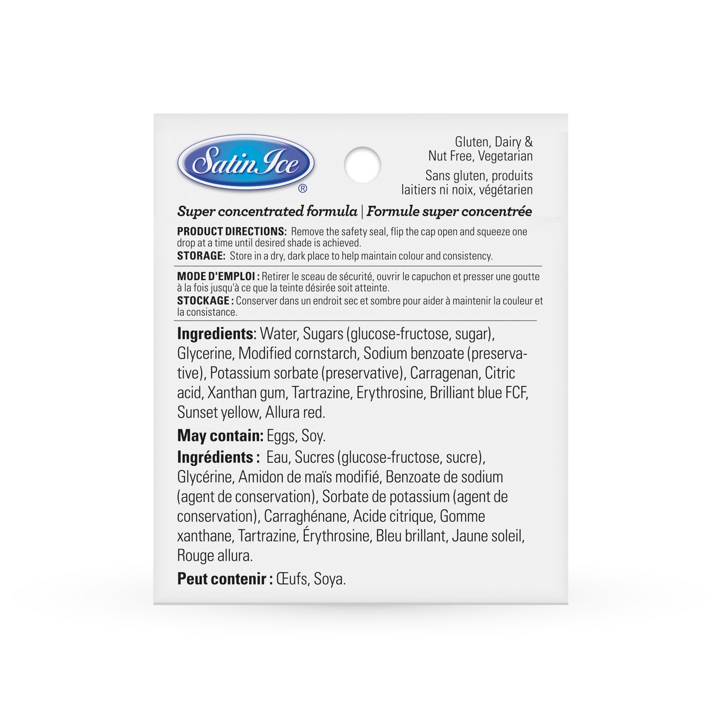 Satin Ice Neon Food Color Gel, 5 Count Kit