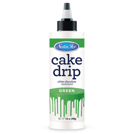 Satin Ice Green Cake Drip - 8.8 oz Bottle