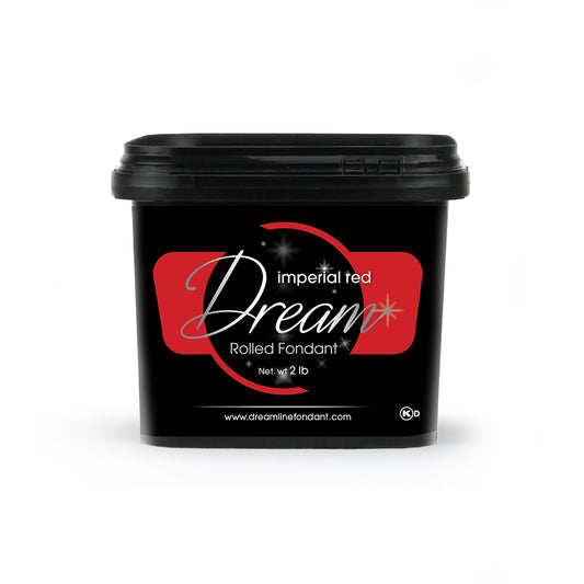 Dream Chocolate Fondant - Imperial Red 2 lb Pail