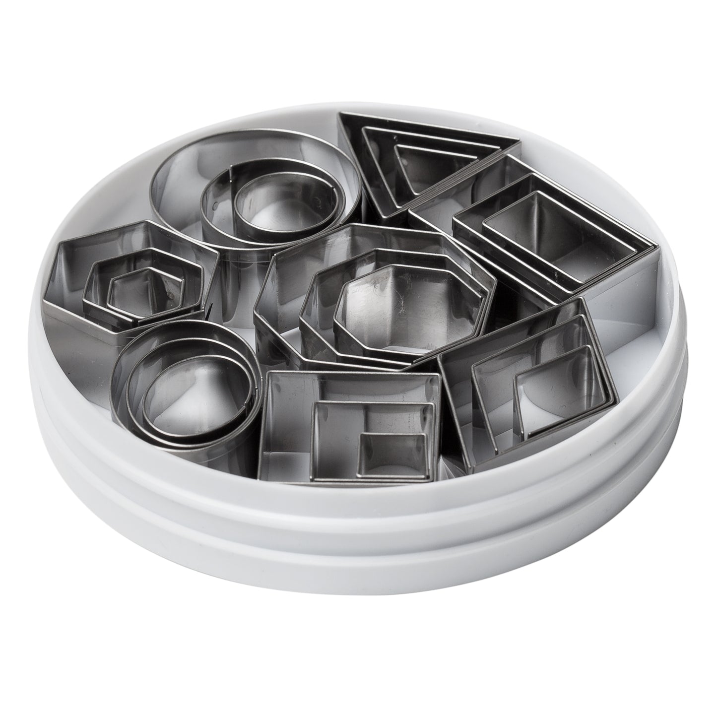 Ateco Stainless Steel Geometric Shape Cutter Set