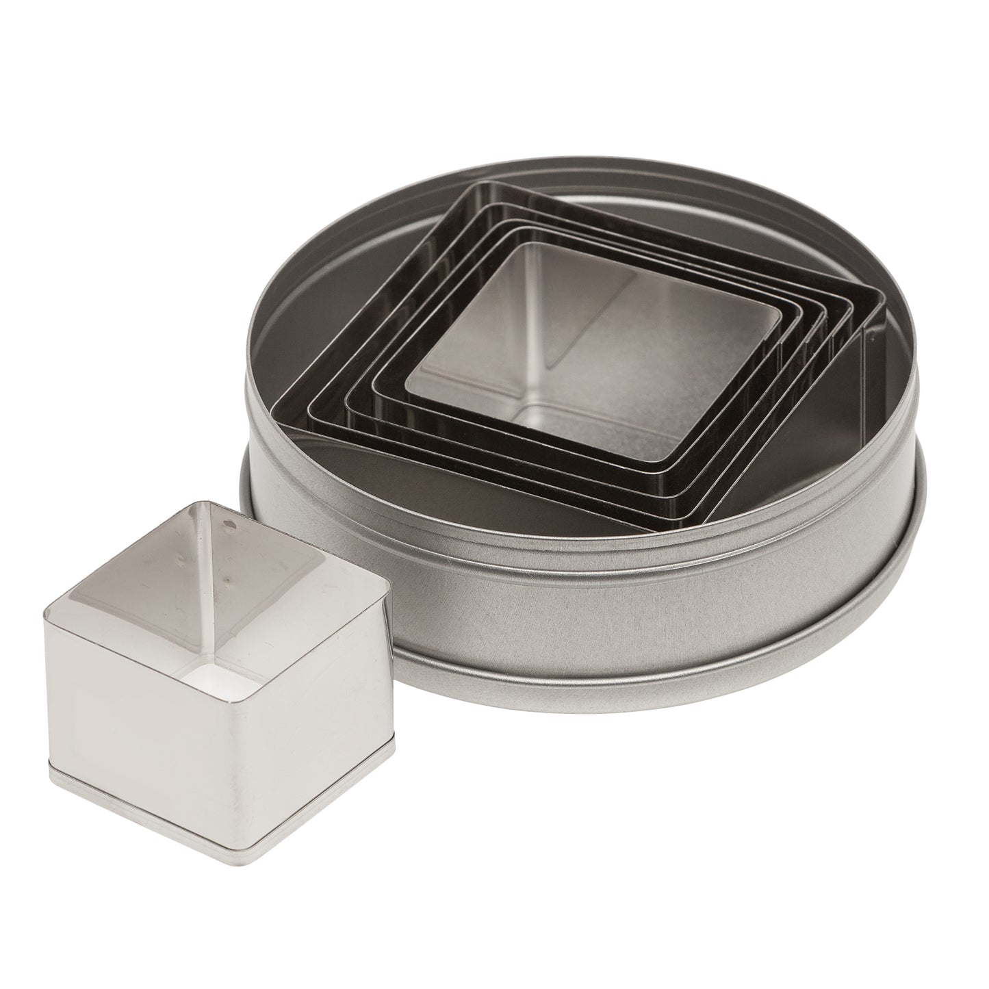 Ateco Stainless Steel Square Cutter Set