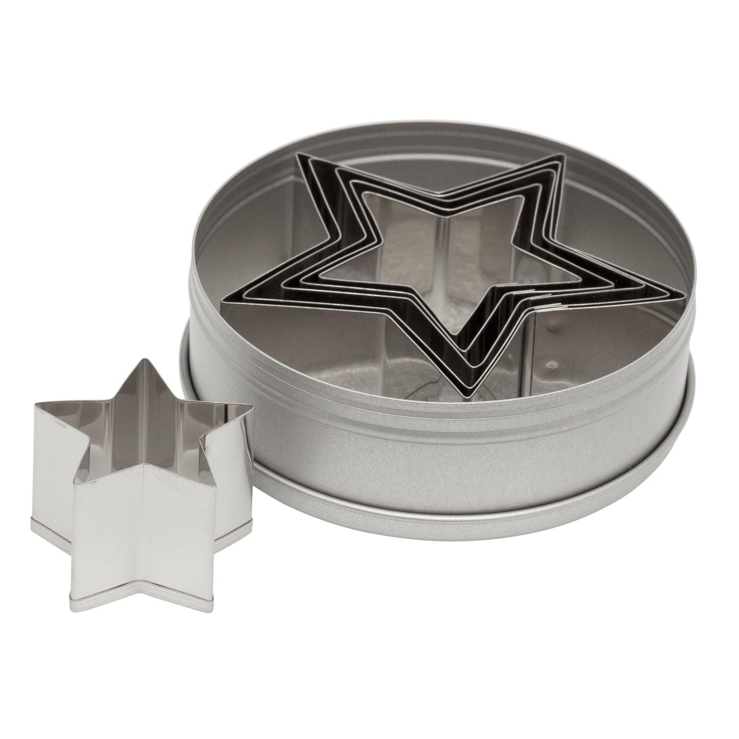 Ateco Stainless Steel Star Cutter Set
