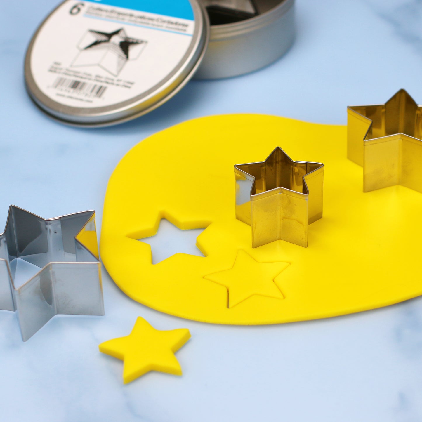 Ateco Stainless Steel Star Cutter Set