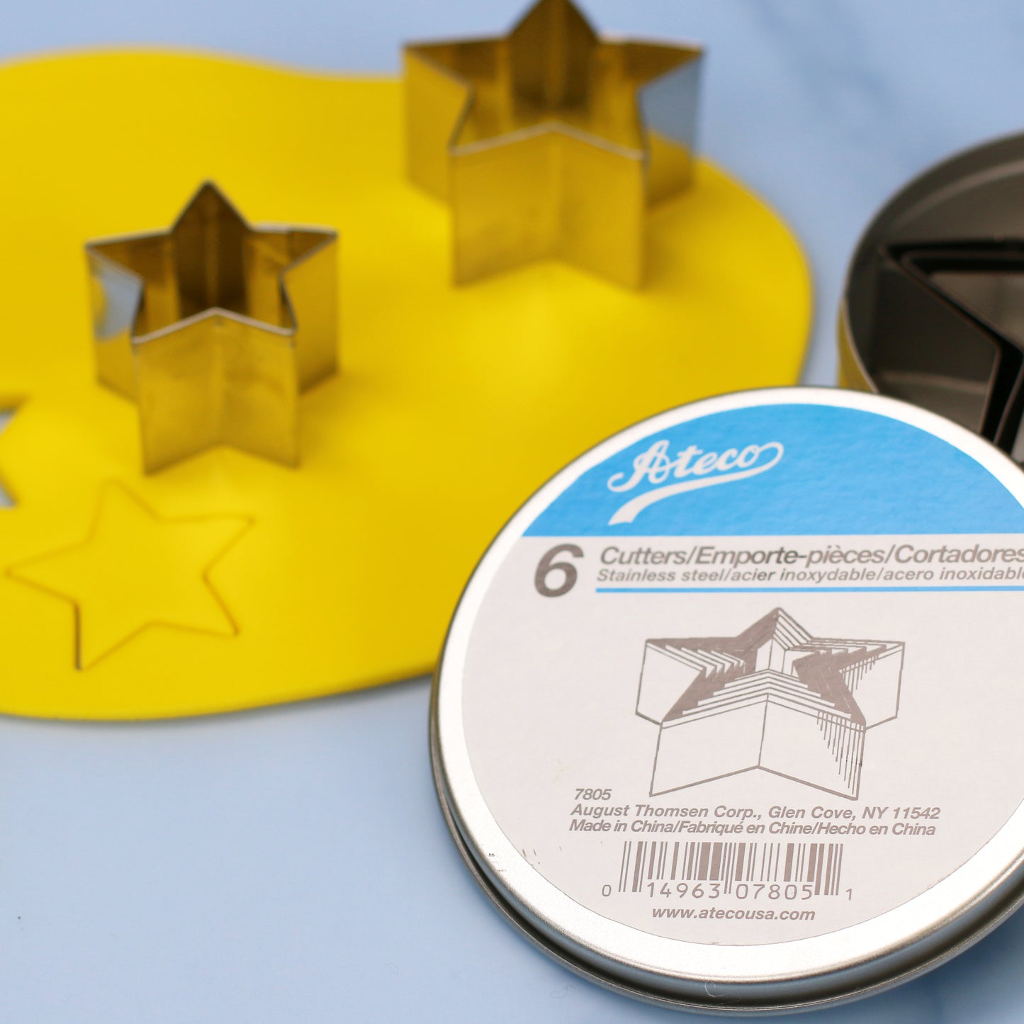 Ateco Stainless Steel Star Cutter Set