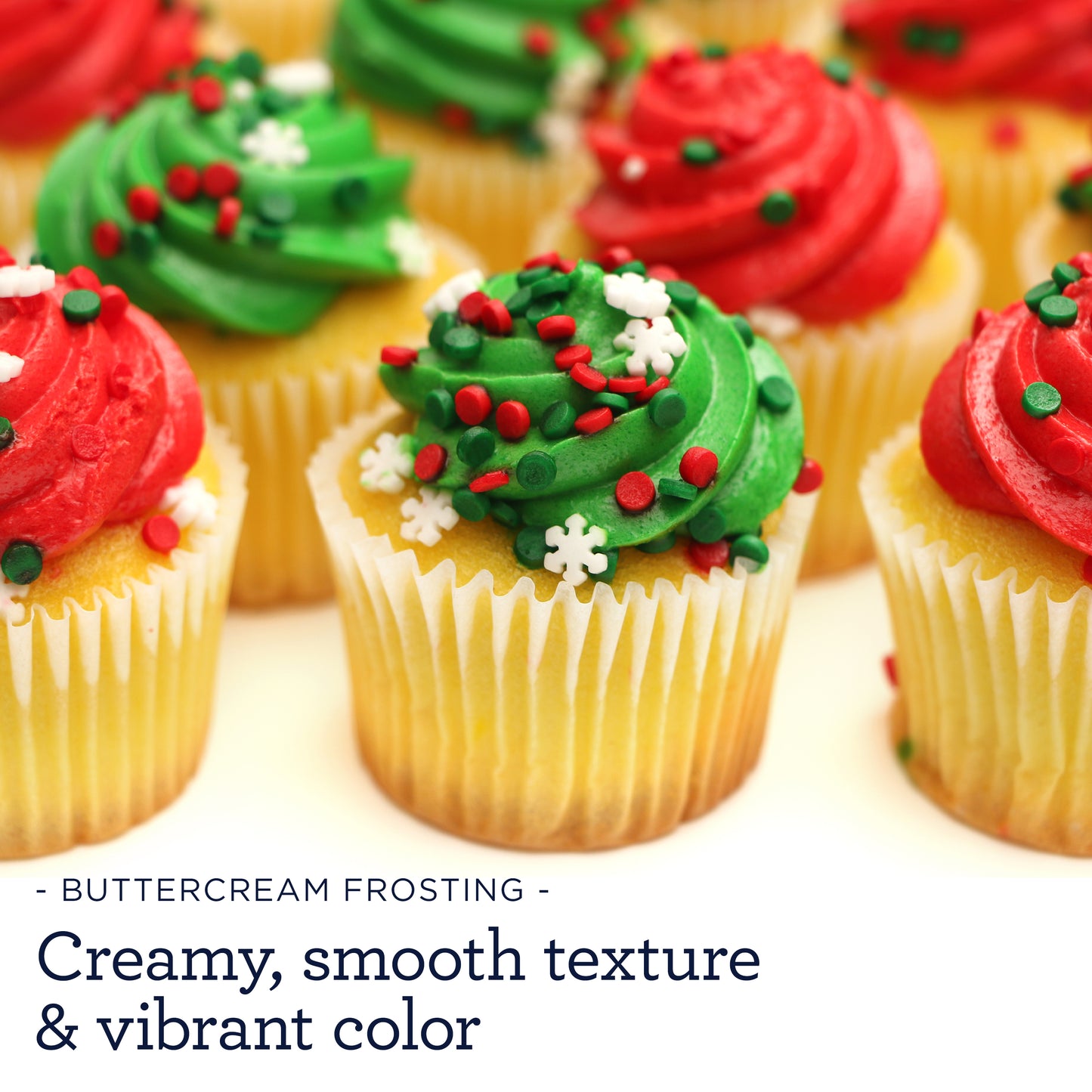 Satin Ice Holiday Green Buttercream Frosting - 1lb pail