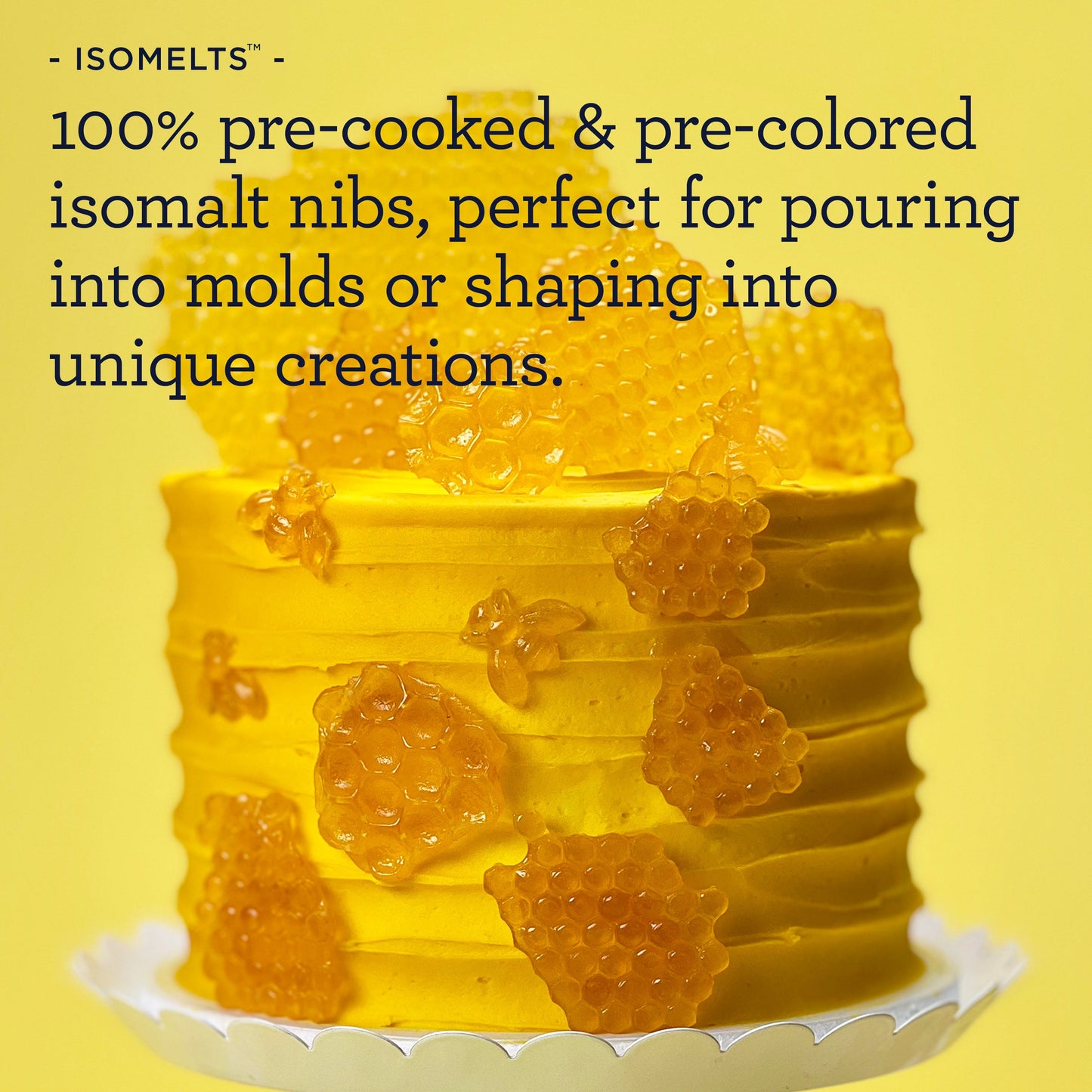 Satin Ice Isomelts™ Yellow - 7 oz Pouch