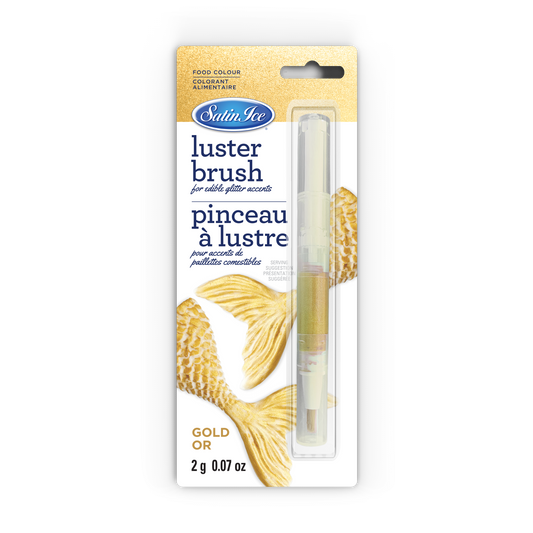 Satin Ice Gold Luster Brush
