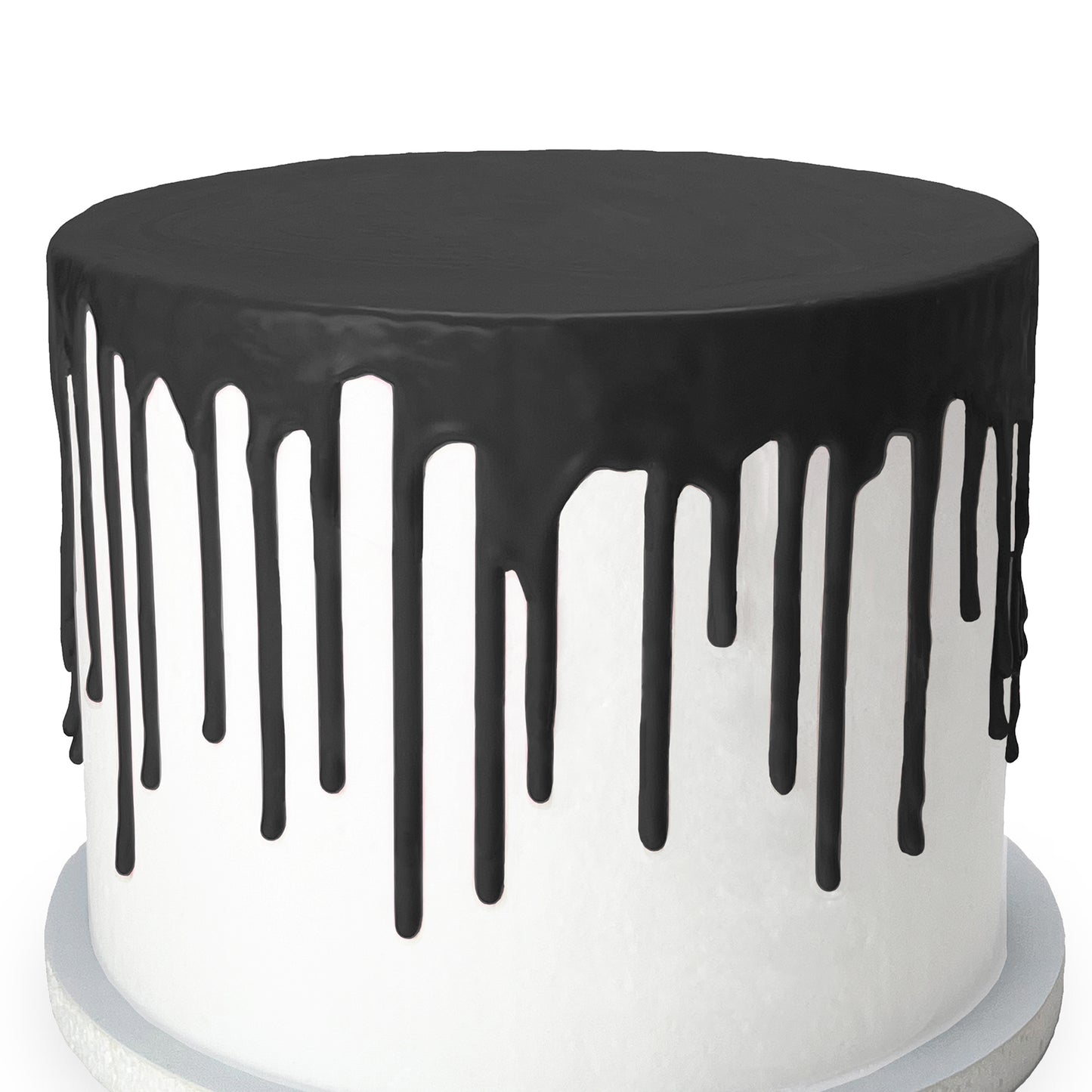 Satin Ice Black Cake Drip - 8.8 oz Bottle