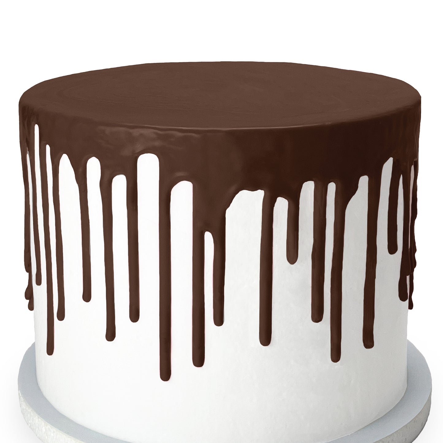 Satin Ice Brown Cake Drip - 8.8 oz Bottle