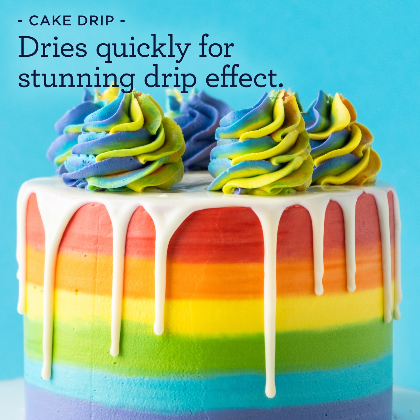 Satin Ice Brown Cake Drip - 8.8 oz Bottle