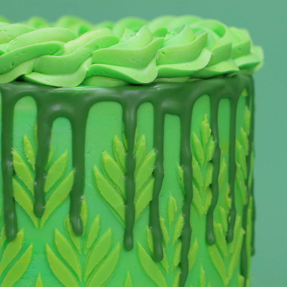 Satin Ice Green Cake Drip - 8.8 oz Bottle