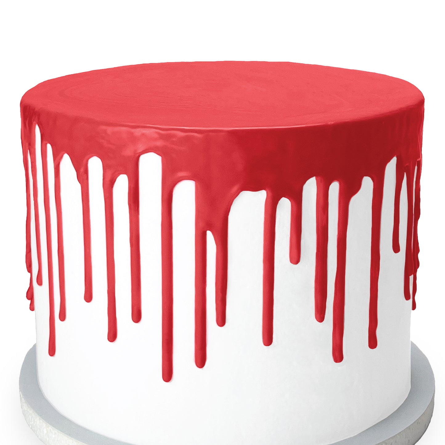 Satin Ice Red Cake Drip - 8.8 oz Bottle