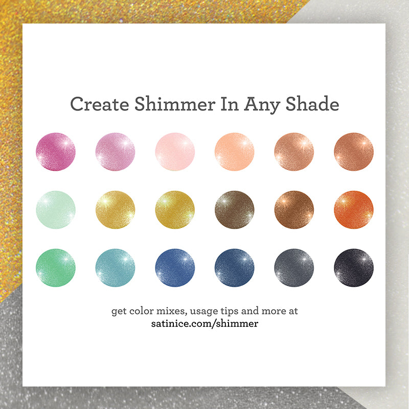 Satin Ice Vanilla Pearl Shimmer Fondant - 4.4oz. Foil - Satin Ice