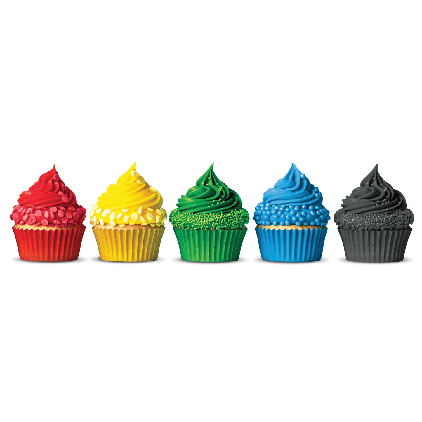 Satin Ice Food Color Gel, 5 Count Kit