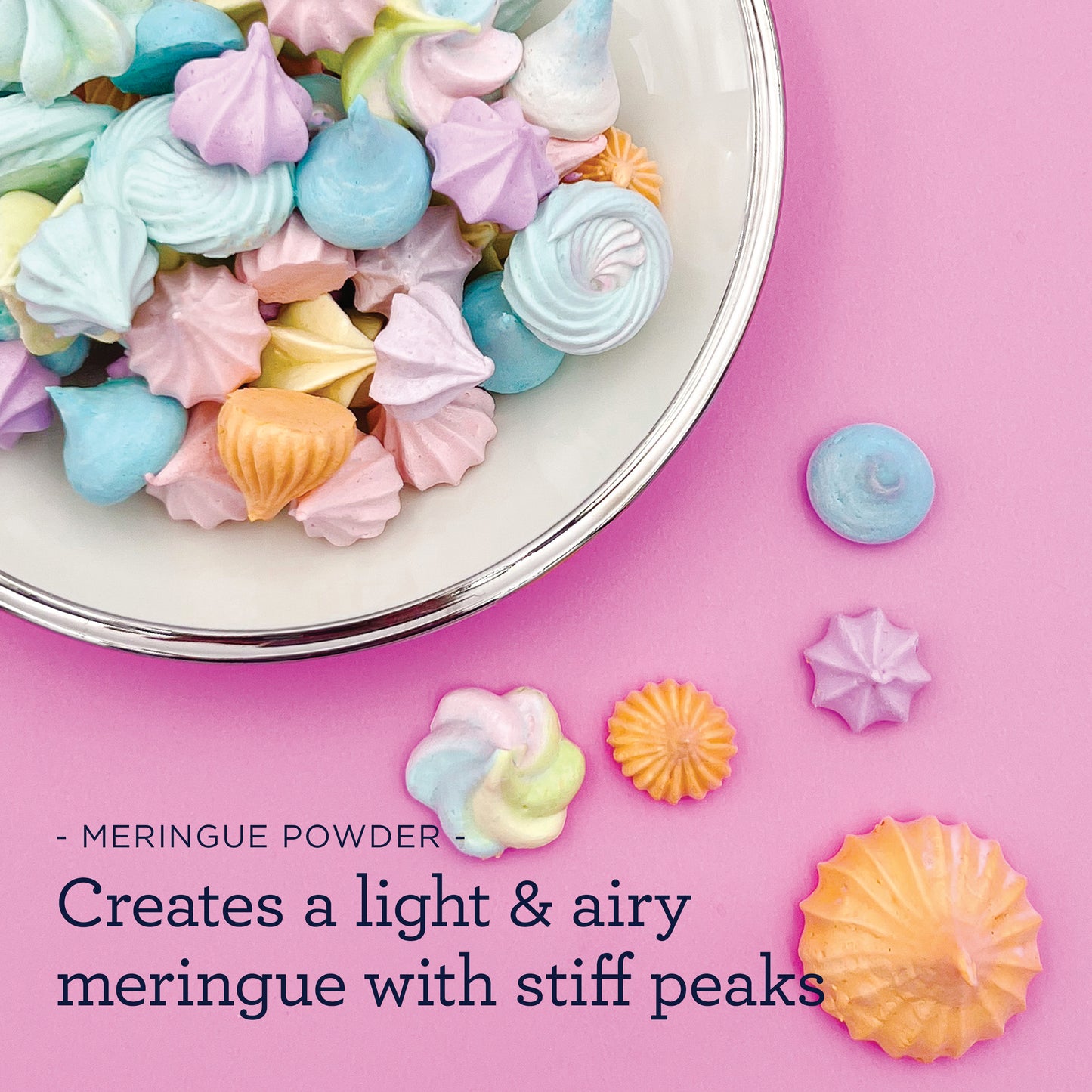 Satin Ice Meringue Powder - 16 oz