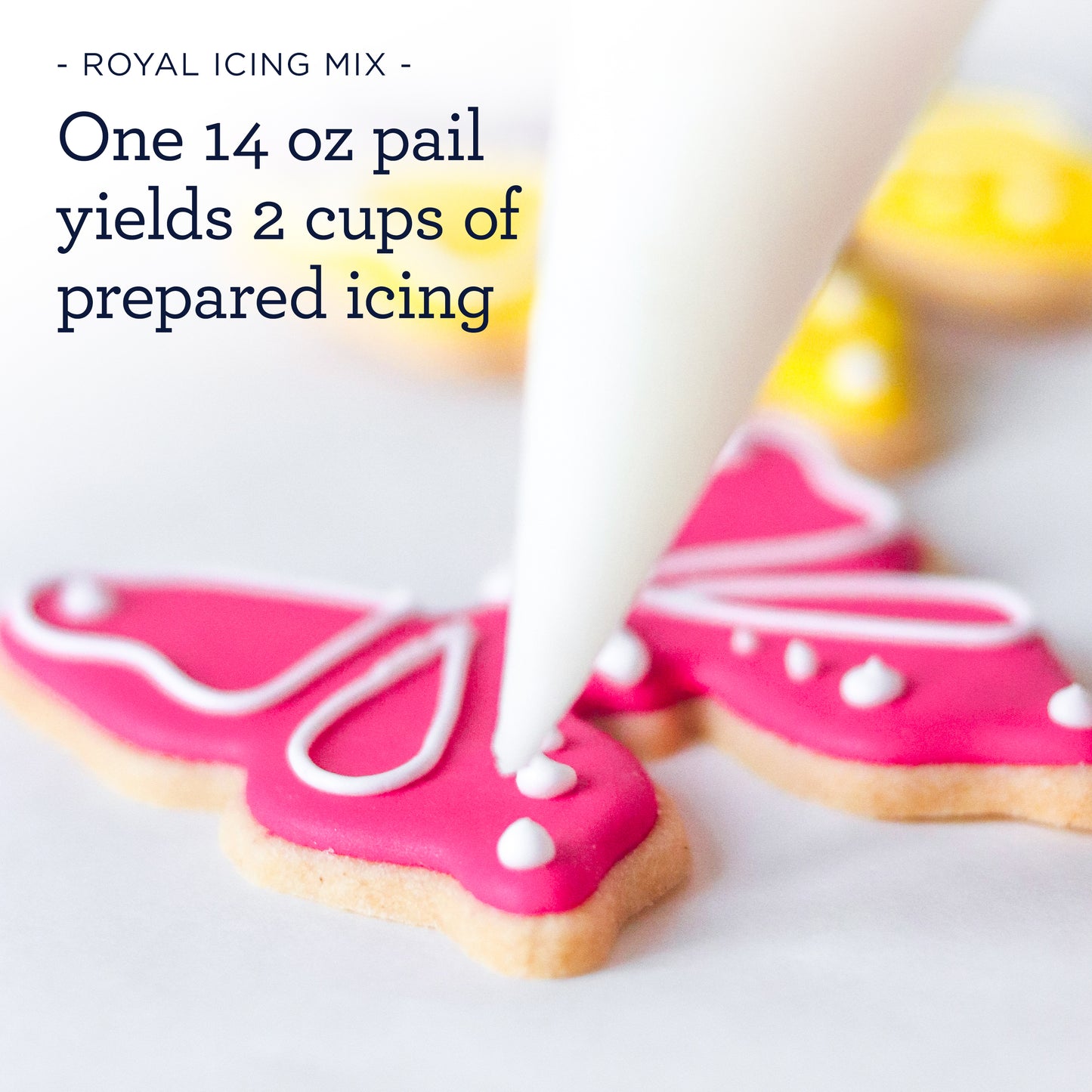 Satin Ice Royal Icing Mix - 10 lb Box