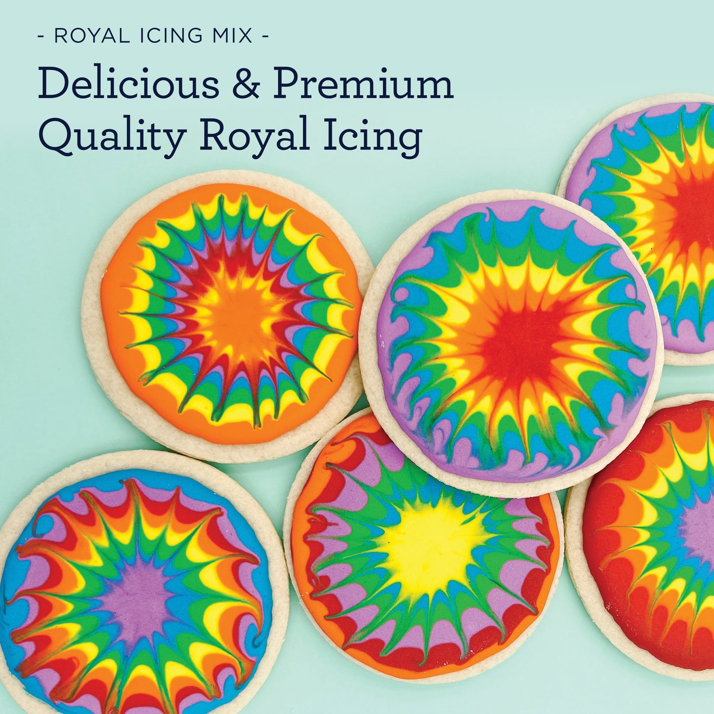 Satin Ice Royal Icing Mix - 10 lb Box