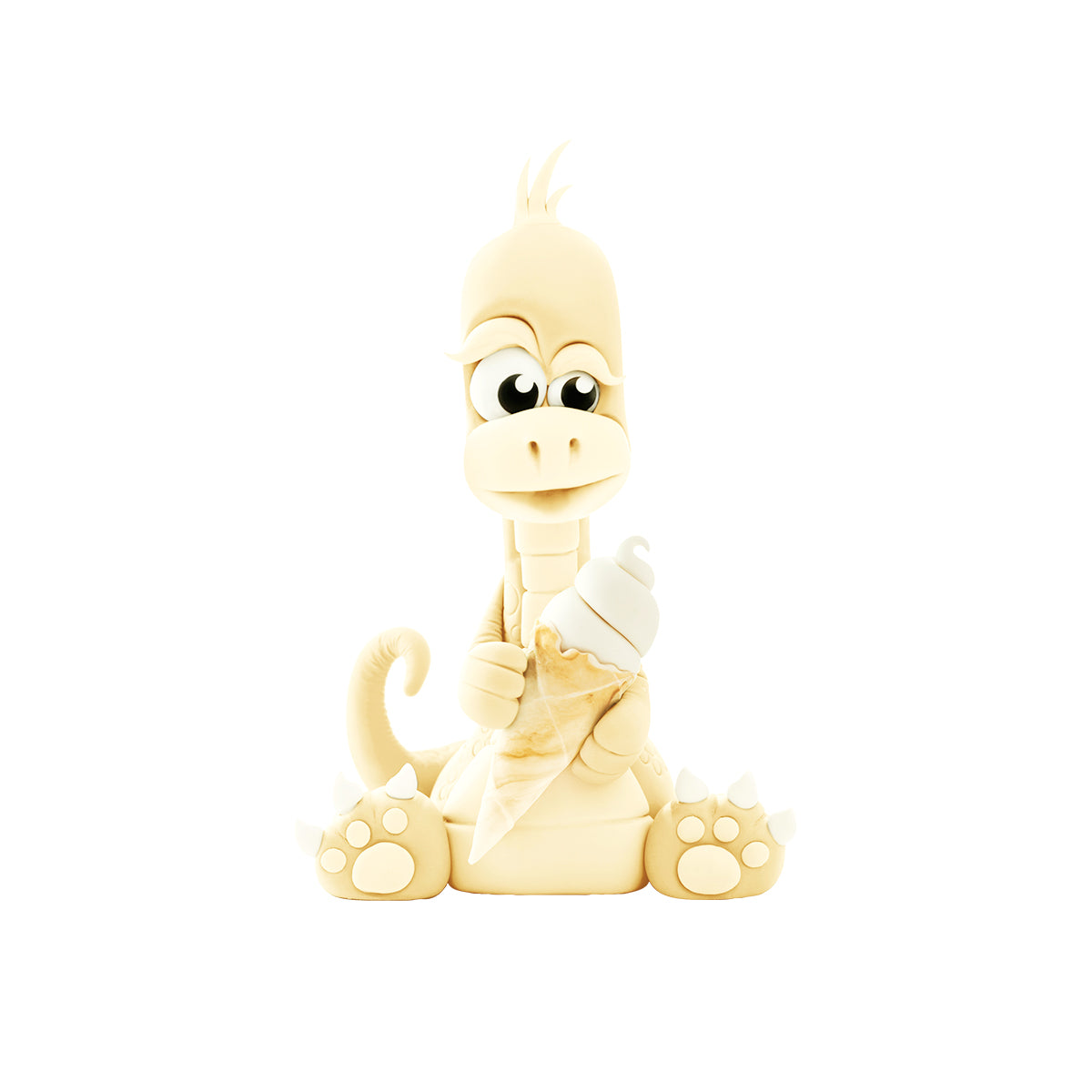 ChocoPan Ivory Modeling Chocolate - 1 lb. Pail - Satin Ice