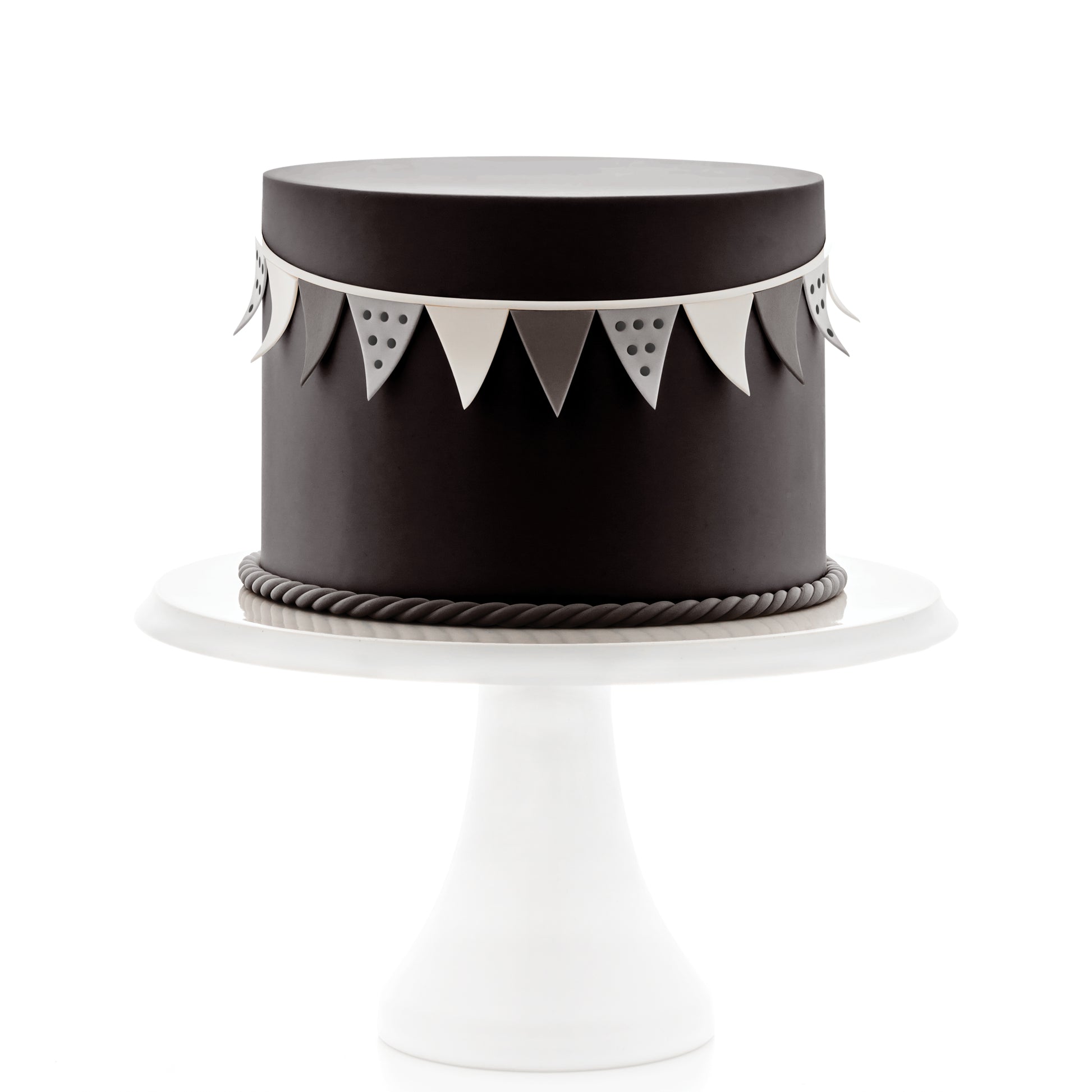 Satin Ice Black Vanilla Fondant - 4.4 oz Foil - Satin Ice