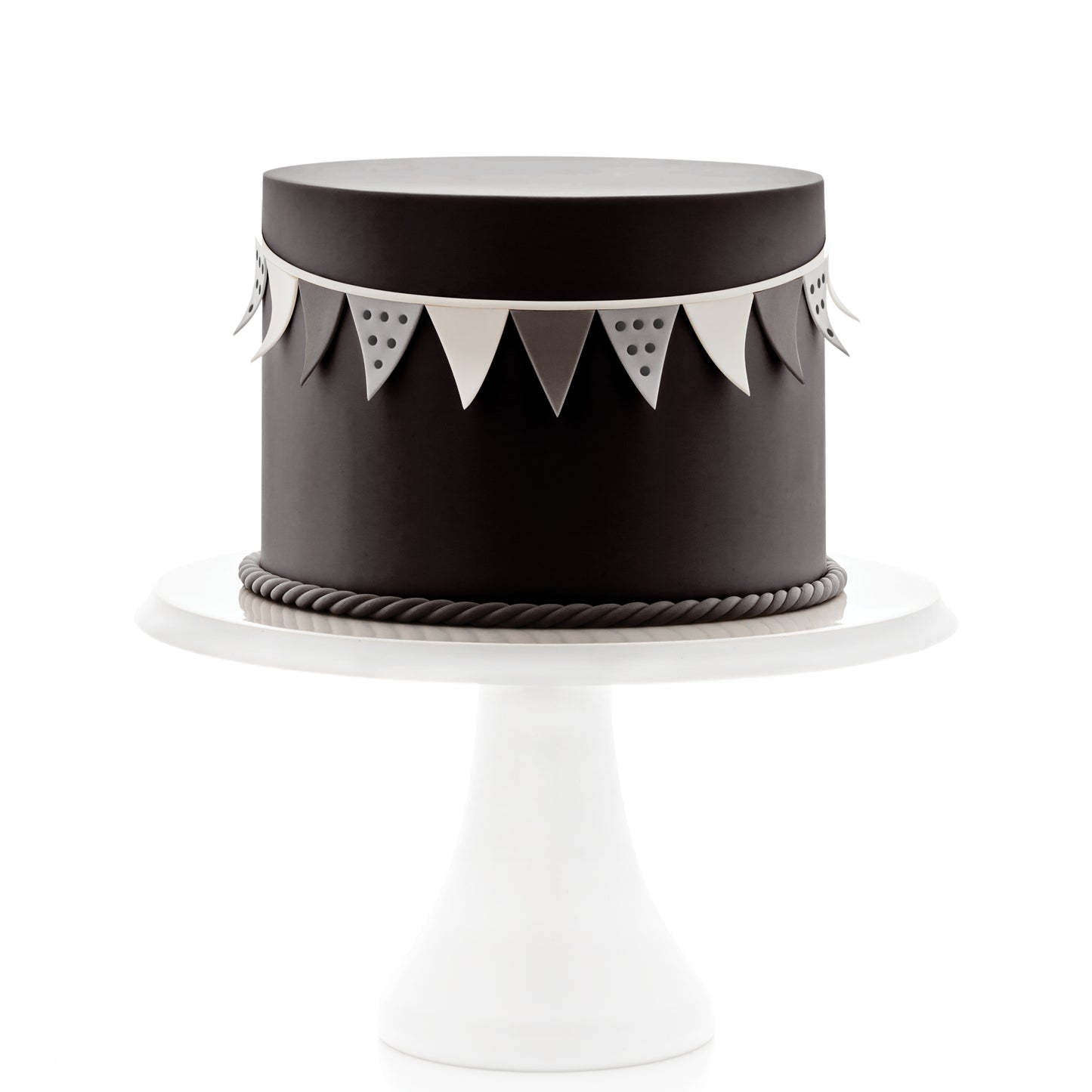 Satin Ice Black Vanilla Fondant - 5 lb. Pail - Satin Ice