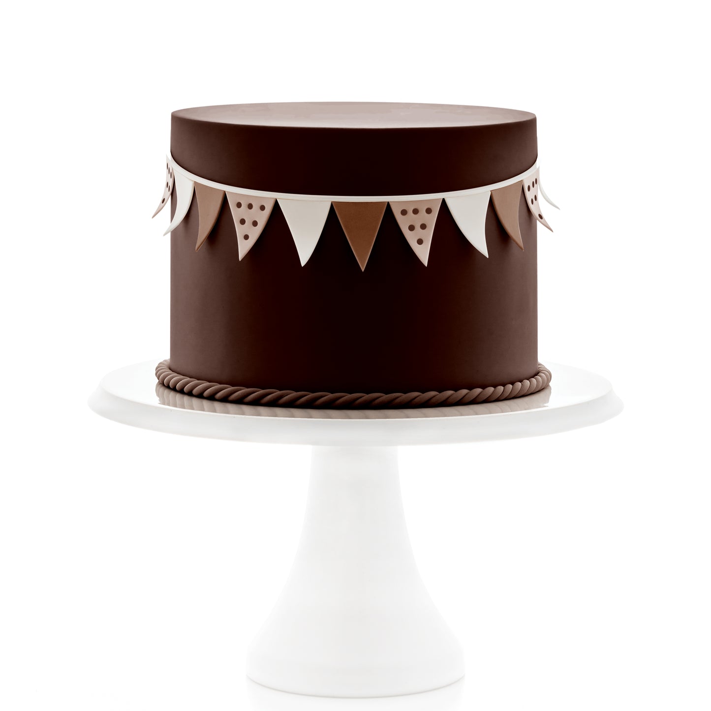 Satin Ice Chocolate Dark Brown Fondant - 2 lb. Pail - Satin Ice