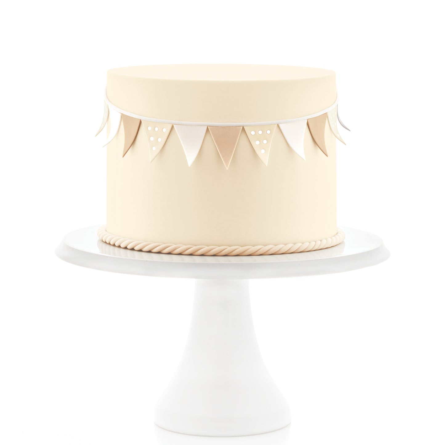 Satin Ice Ivory Vanilla Fondant - 2 lb. Pail - Satin Ice