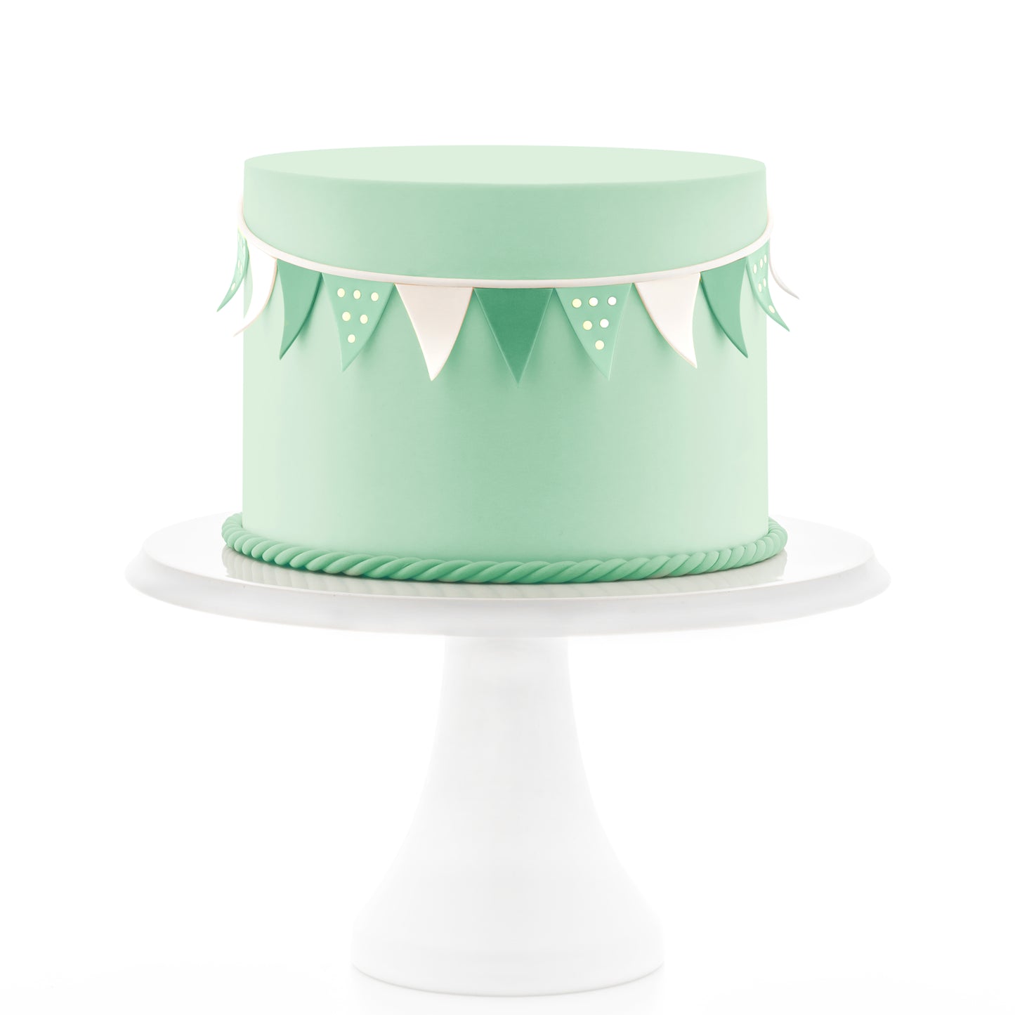 Satin Ice Pastel Green Vanilla Fondant - 2lb. Pail - Satin ice
