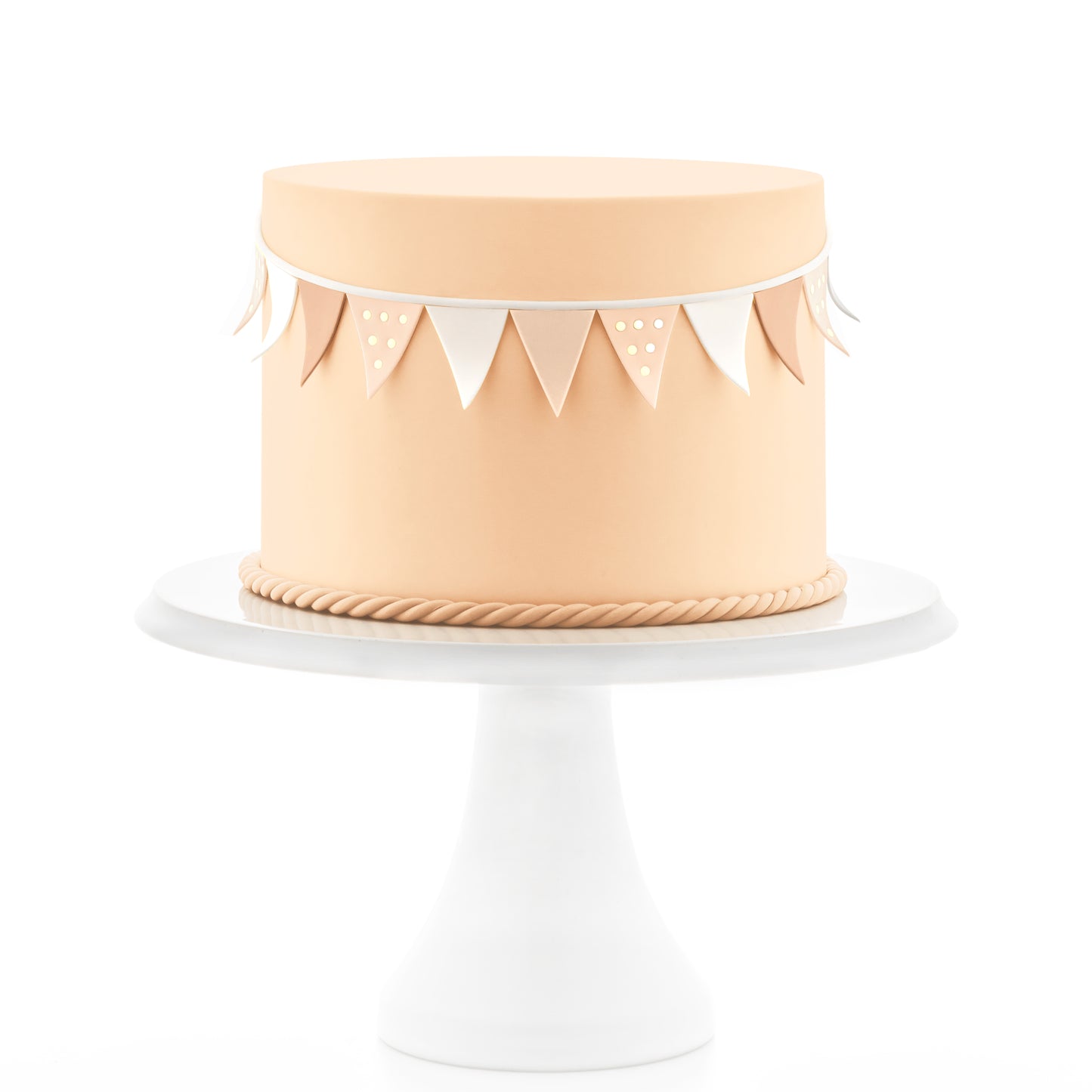 Satin Ice Peach Petal Vanilla Fondant - 4.4 oz. Foil - Satin Ice