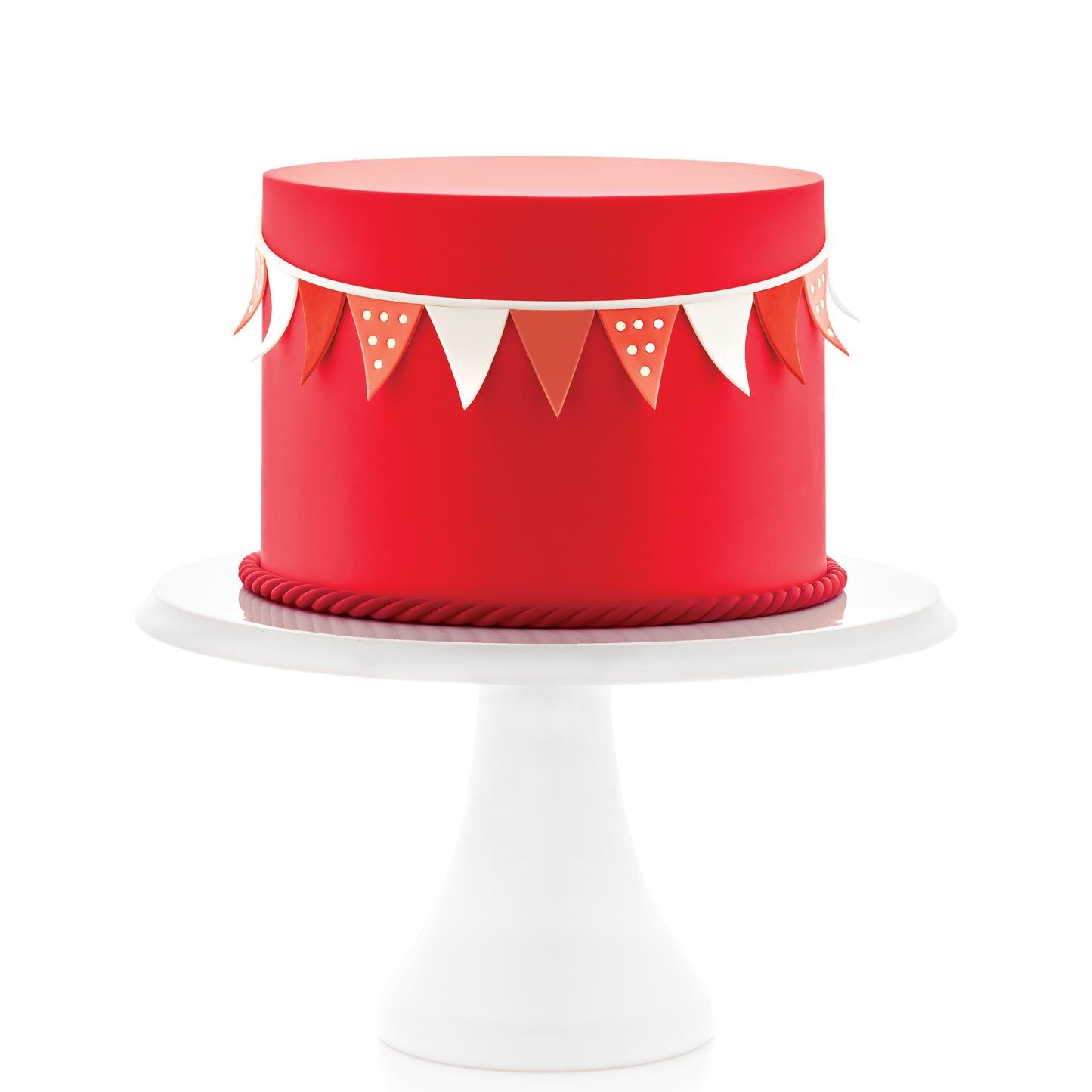 Satin Ice Red Vanilla Fondant - 4.4oz. Foil