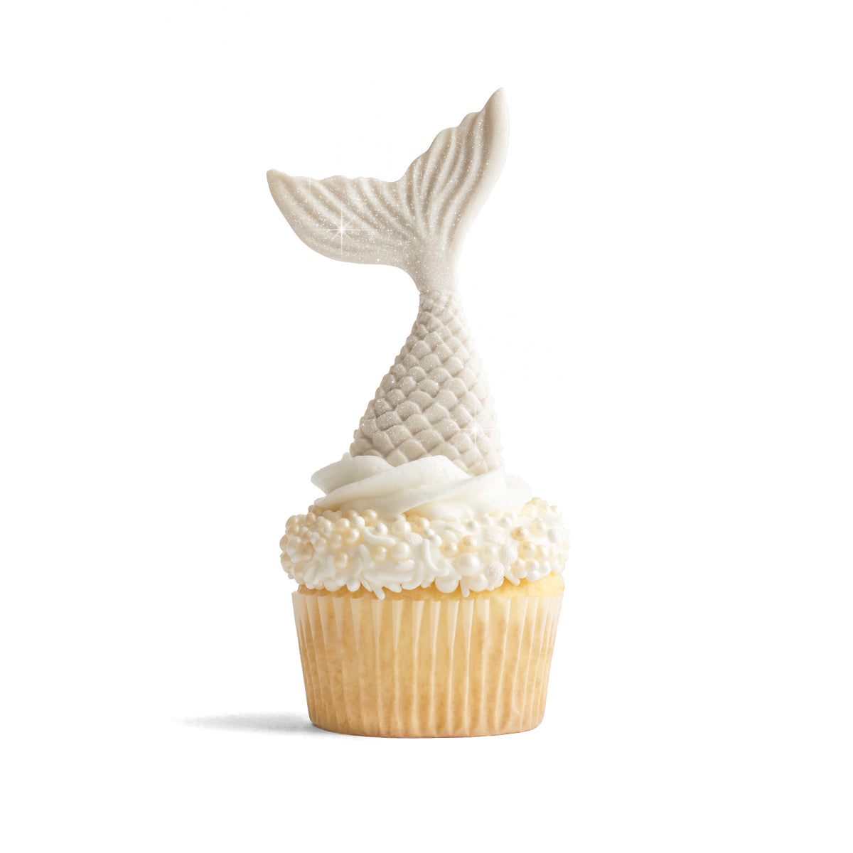 Satin Ice Vanilla Pearl Shimmer Fondant - 1lb. Pail - Satin Ice