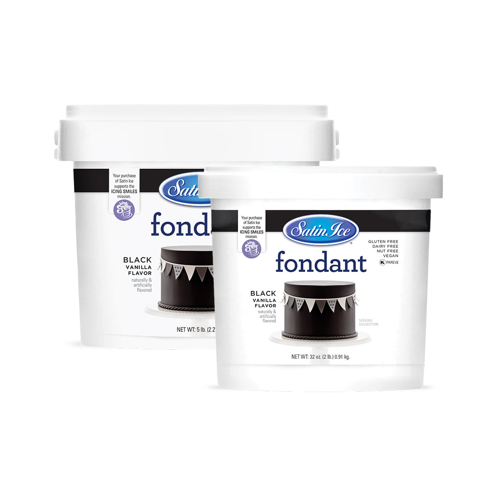 Black Fondant