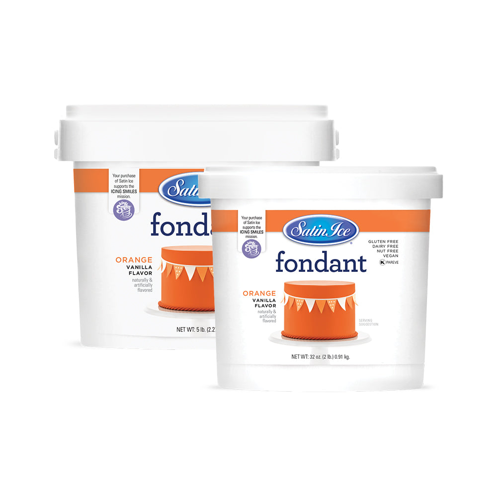 Orange Fondant
