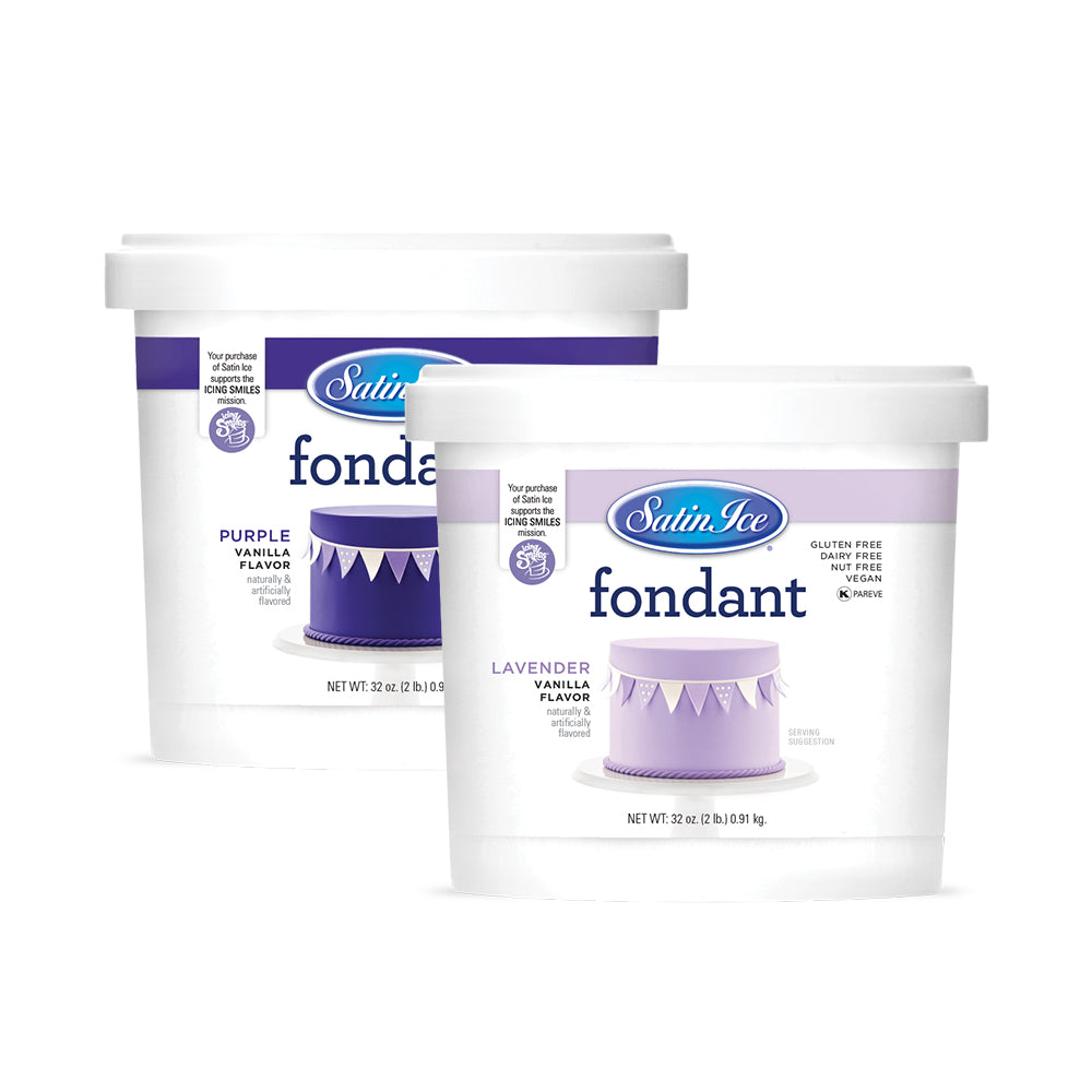 Purple Fondant