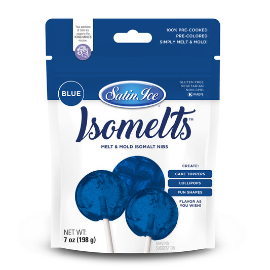 Satin Ice Isomelts™ Blue - 7 oz Pouch