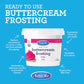 Satin Ice Pink Vanilla Buttercream Frosting - 1 lb Pail
