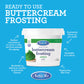 Satin Ice Green Vanilla Buttercream Frosting - 1 lb Pail