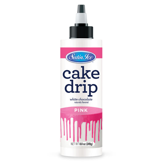 Satin Ice Pink Cake Drip - 8.8 oz Bottle
