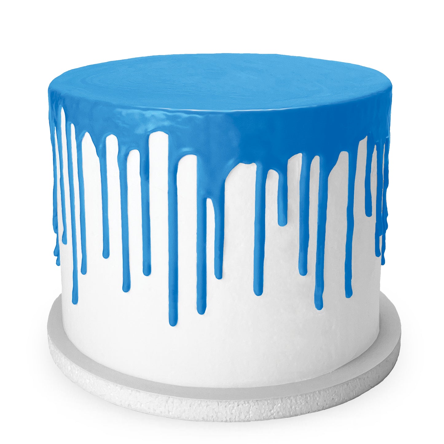 Satin Ice Blue Cake Drip - 8.8 oz Bottle