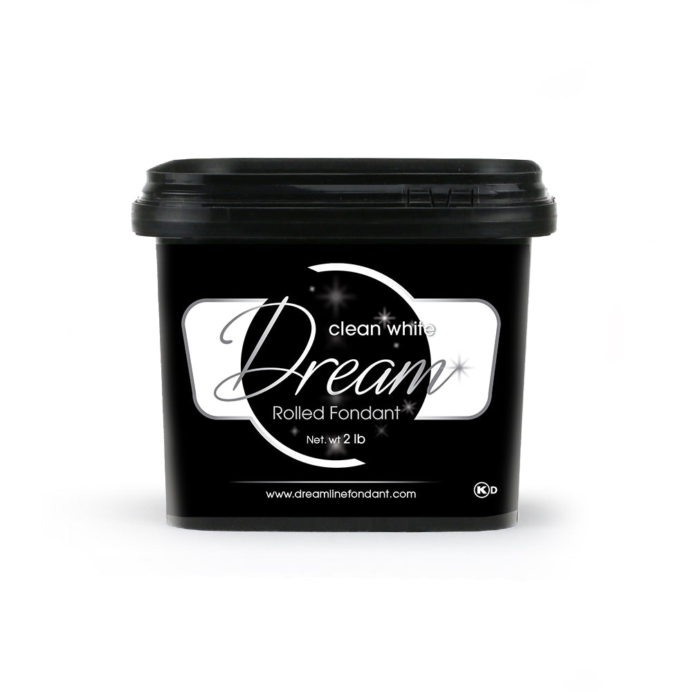 Dream Chocolate Fondant - Clean White 2 lb Pail