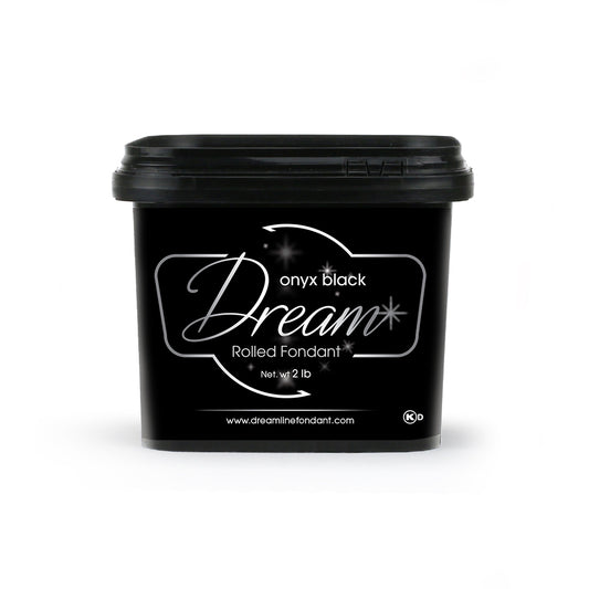 Dream Chocolate Fondant - Onyx Black 2 lb Pail