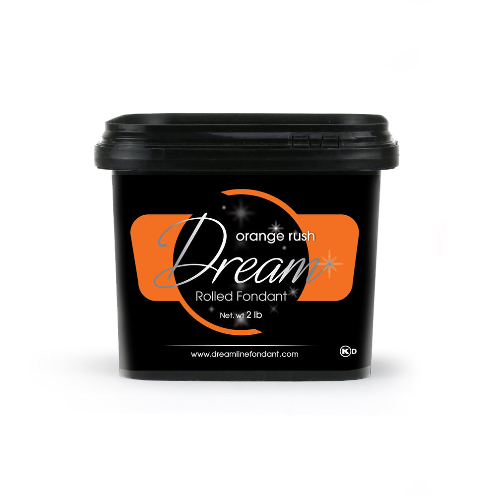 Dream Chocolate Fondant - Orange Rush 2 lb Pail