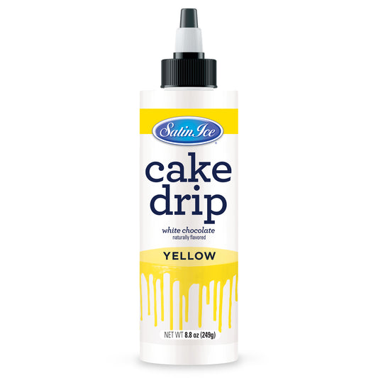 Satin Ice Yellow Cake Drip - 8.8 oz Bottle