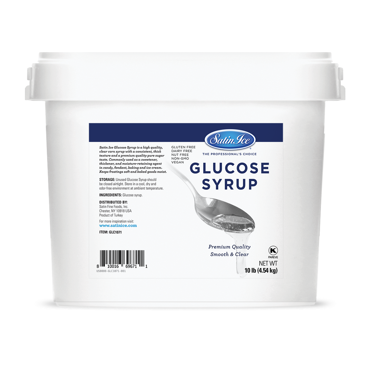 Satin Ice Glucose Syrup - 10 lb Pail