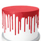 Satin Ice Red Cake Drip - 8.8 oz Bottle