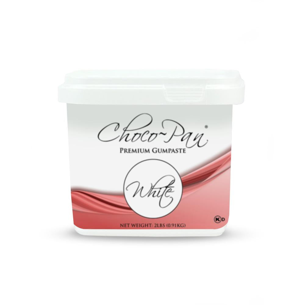 ChocoPan White Gum Paste - 2lb Pail - Satin Ice