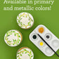 Satin Ice Metallic Edible Paint, 5 Count Kit