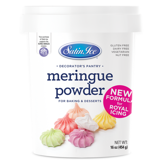 Satin Ice Meringue Powder - 16 oz