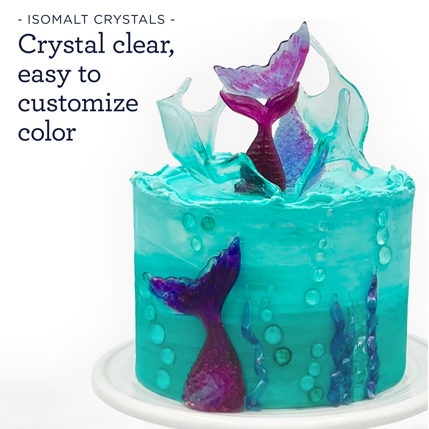 Satin Ice Isomalt Crystals - 1 lb.